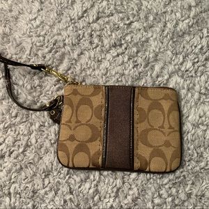 Coach wristlet